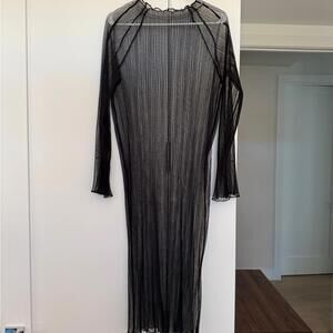 Black Sheer Dress - One Size